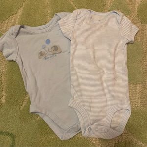 Set of 2 Bodysuits 0-3 Months